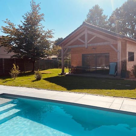 CHALET MONTANA - AU COTTAGE DU MEDOC - Proche de BORDEAUX Saint-Aubin-de-Médoc Exterior foto