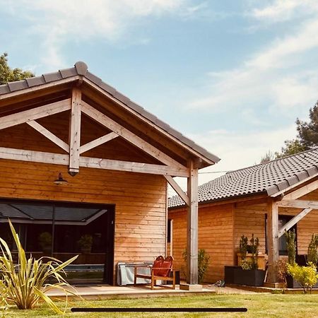 CHALET MONTANA - AU COTTAGE DU MEDOC - Proche de BORDEAUX Saint-Aubin-de-Médoc Exterior foto