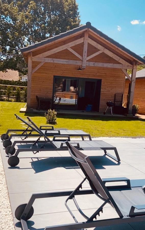 CHALET MONTANA - AU COTTAGE DU MEDOC - Proche de BORDEAUX Saint-Aubin-de-Médoc Exterior foto