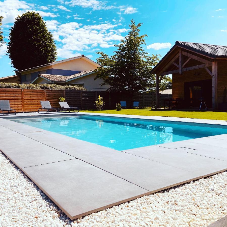 CHALET MONTANA - AU COTTAGE DU MEDOC - Proche de BORDEAUX Saint-Aubin-de-Médoc Exterior foto